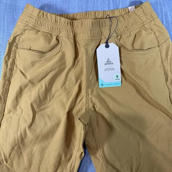 prAna Antique Bronze Halle E-Waist Jogger II Women’s Size 8 NWT Outdoors Hiking - Picture 4 of 9